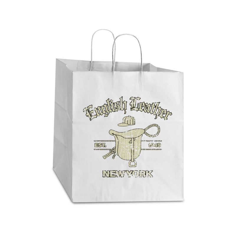 English Leather 1949, Yuppie Take Out Paper Bag - 14 X 10 X 15 1/2 | Artistshot