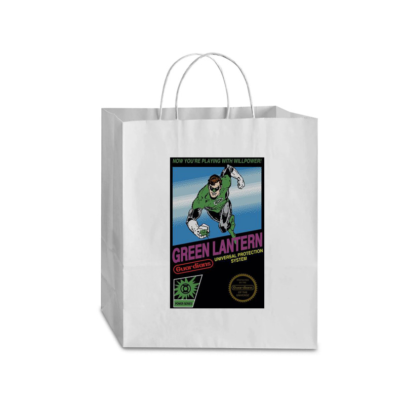 Green Lantern, Box Art, Traveler Paper Bag -13 X 6 X 15 3/4 | Artistshot