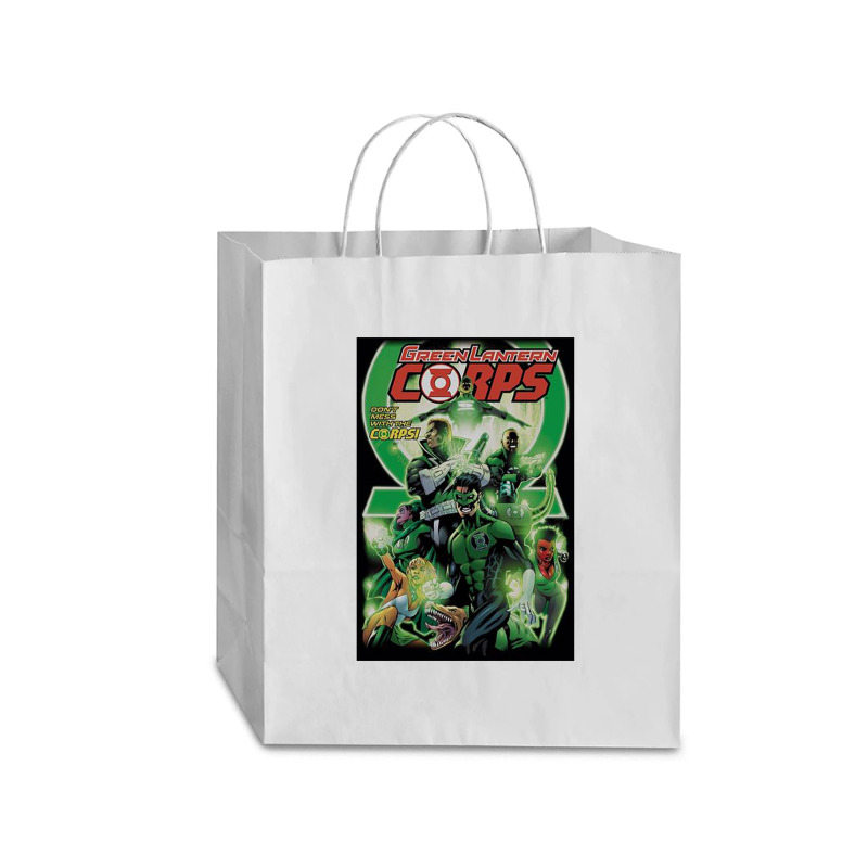 Green Lantern, Gl Corps Traveler Paper Bag -13 X 6 X 15 3/4 | Artistshot