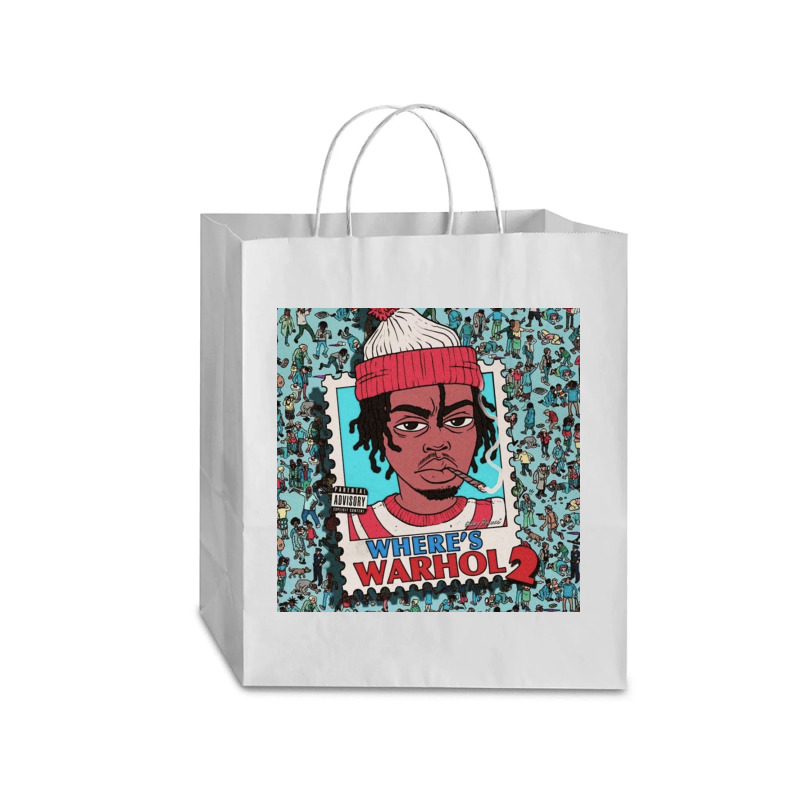 Warhol Where’s Traveler Paper Bag -13 X 6 X 15 3/4 | Artistshot