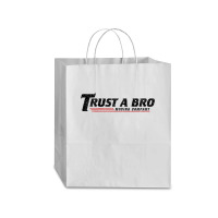 Trust A Bro Moving Company    T Shirt Traveler Paper Bag -13 X 6 X 15 3/4 | Artistshot