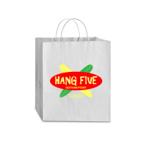 Hang Five (dark Variant)   Adam West Traveler Paper Bag -13 X 6 X 15 3/4 | Artistshot