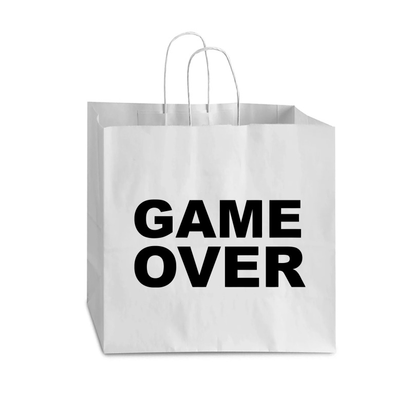 Game Over   Game Vogue Paper Bag - 16 X 6 X 12 | Artistshot