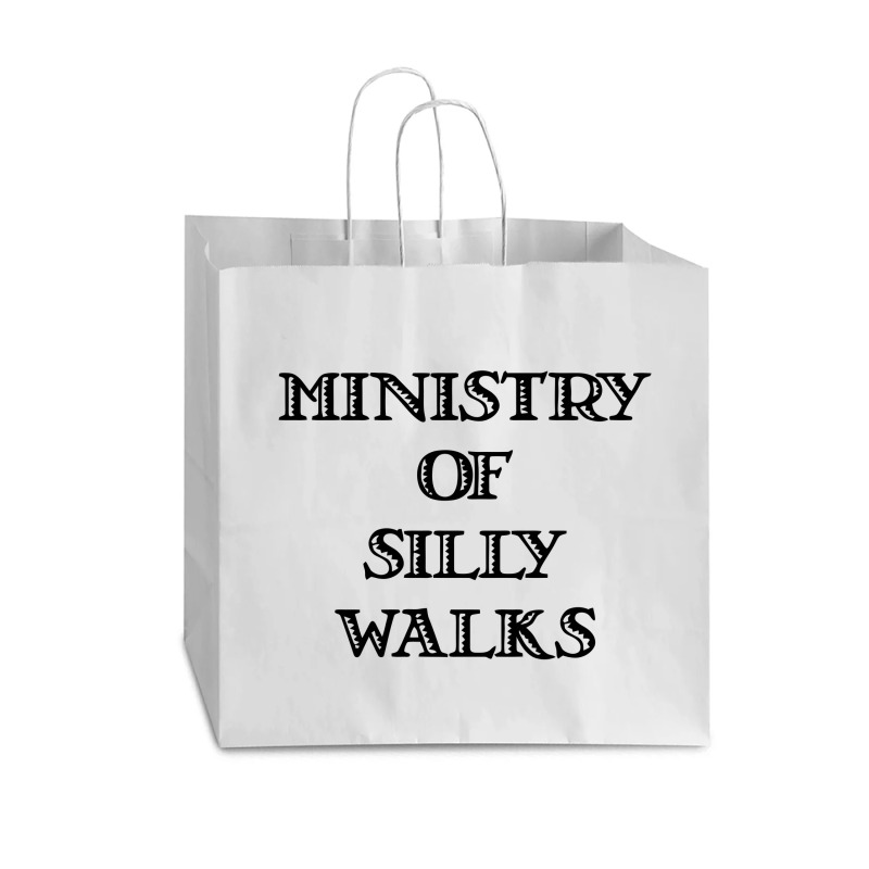 Ministry Of Silly Walks Vogue Paper Bag - 16 X 6 X 12 | Artistshot