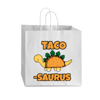 Taco Saurus Vogue Paper Bag - 16 X 6 X 12 | Artistshot