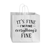 Quotes Funny Vogue Paper Bag - 16 X 6 X 12 | Artistshot