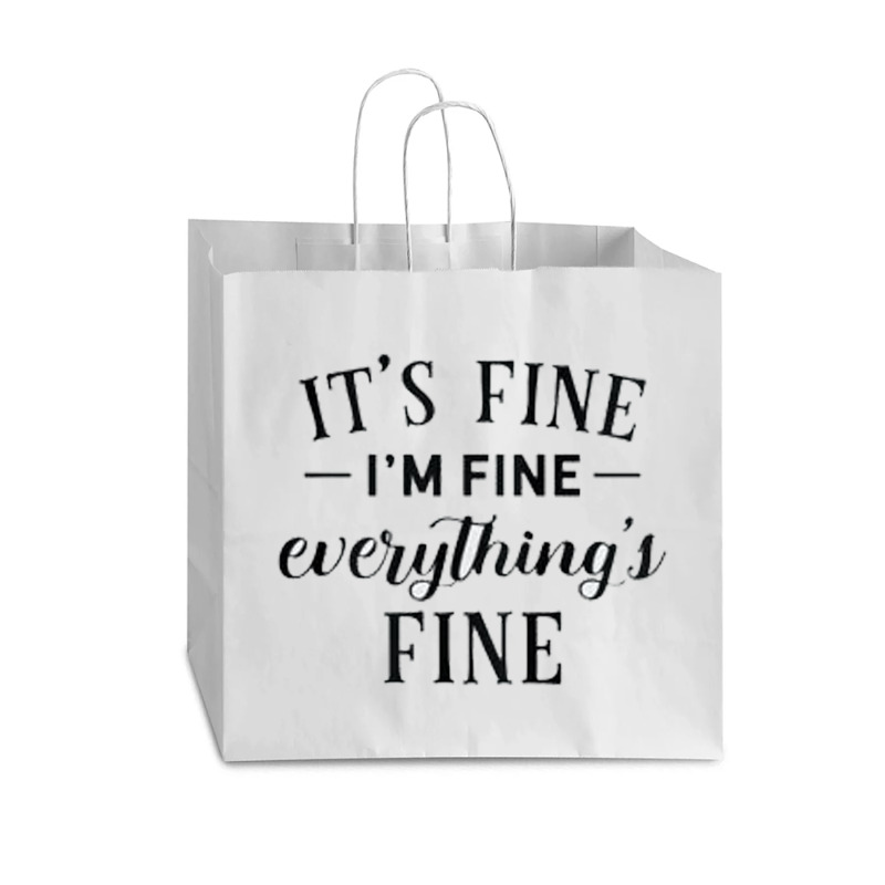 Quotes Funny Vogue Paper Bag - 16 X 6 X 12 | Artistshot