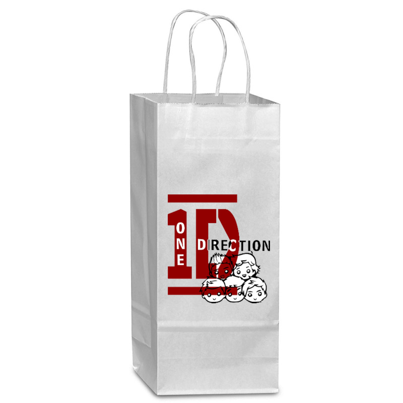 One Direction The Best New Wine Paper Bag - 5 1/2 X 3 1/4 X 13 | Artistshot