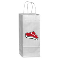 Steak , Steak Wine Paper Bag - 5 1/2 X 3 1/4 X 13 | Artistshot