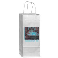 Pondering My Orb Meme T Shirt Wine Paper Bag - 5 1/2 X 3 1/4 X 13 | Artistshot