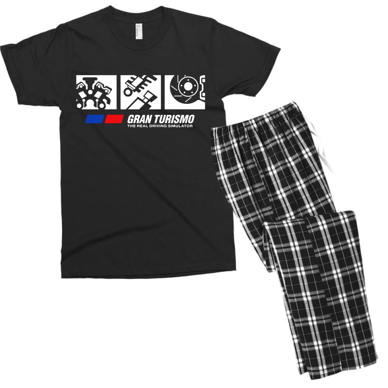 Tune Up Shop Colored Essential Men's T-shirt Pajama Set | Artistshot