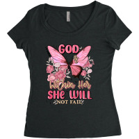 God Is Within Her She Will Not Fail Women's Triblend Scoop T-shirt | Artistshot