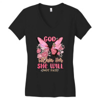 God Is Within Her She Will Not Fail Women's V-neck T-shirt | Artistshot