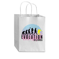 Billiards Evolution Cub Paper Bag - 8 X 4 1/2 X 10 1/4 | Artistshot