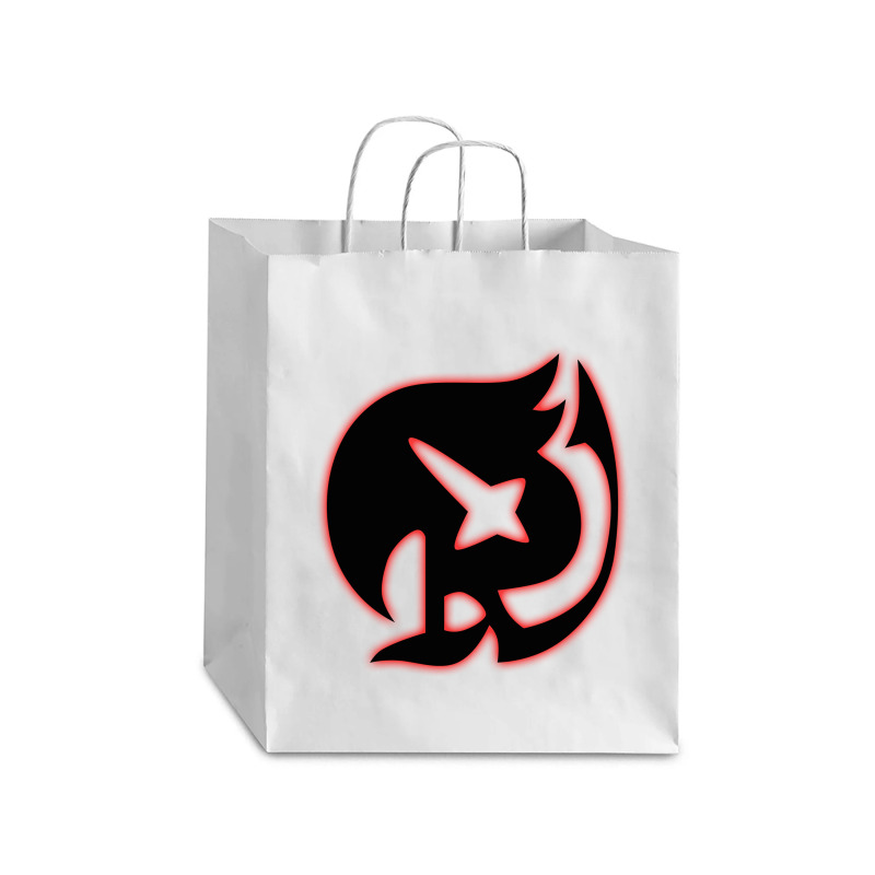 Raven Tail Symbol Debie Paper Bag - 10 X 5 X 13 | Artistshot