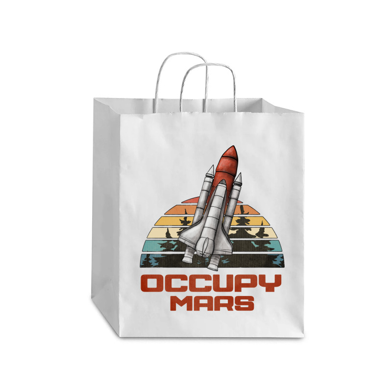 Occupy Mars Debie Paper Bag - 10 X 5 X 13 | Artistshot