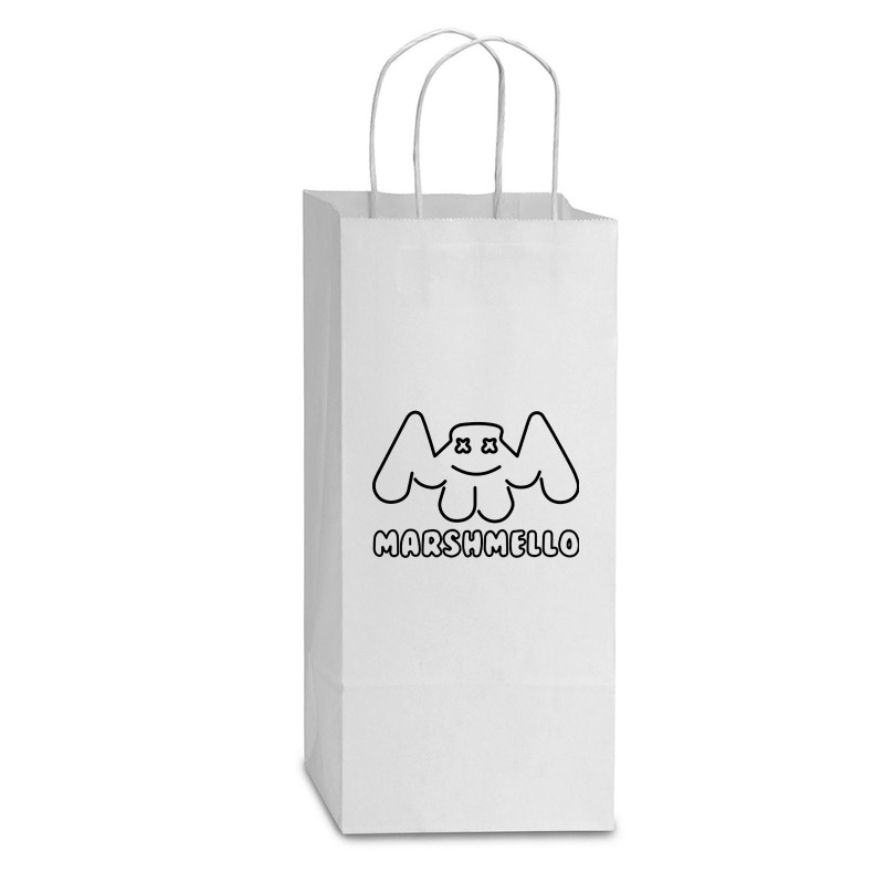 Dance Dj Double Wine Paper Bag - 6 1/2 X 3 1/2 X 12 3/8 | Artistshot