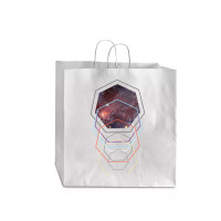 Geometric Space Flight Autopilot Jumbo Paper Bag - 18 X 7 X 18 3/4 | Artistshot