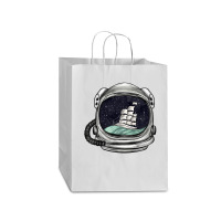 Astronaut And Ship Mart Paper Bag -13 X 7 X 17 | Artistshot