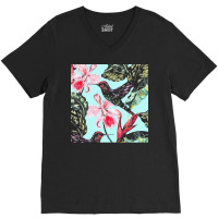 Tropical T  Shirt Tropical Fascinating Unfold T  Shirt V-neck Tee | Artistshot