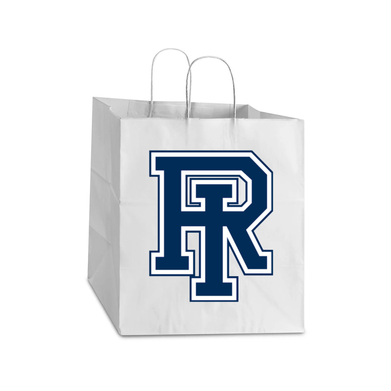 Cool Rhode Island Rams Take Out Paper Bag - 14 X 10 X 15 1/2 | Artistshot