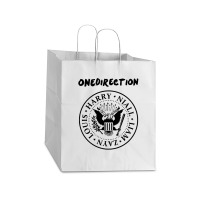 One Direction Shirts Pop Rock Take Out Paper Bag - 14 X 10 X 15 1/2 | Artistshot