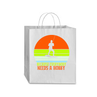 Funny Wakeboard T  Shirt Funny Wakeboard Because Everybody Needs A Hob Traveler Paper Bag -13 X 6 X 15 3/4 | Artistshot