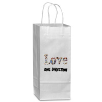 Love One Direction Wine Paper Bag - 5 1/2 X 3 1/4 X 13 | Artistshot