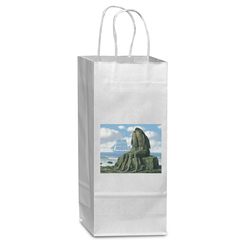 The Wonders Of Nature Wine Paper Bag - 5 1/2 X 3 1/4 X 13 | Artistshot