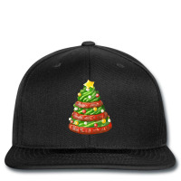 Green Chocolate Christmas Cookie Cake Printed Hat | Artistshot