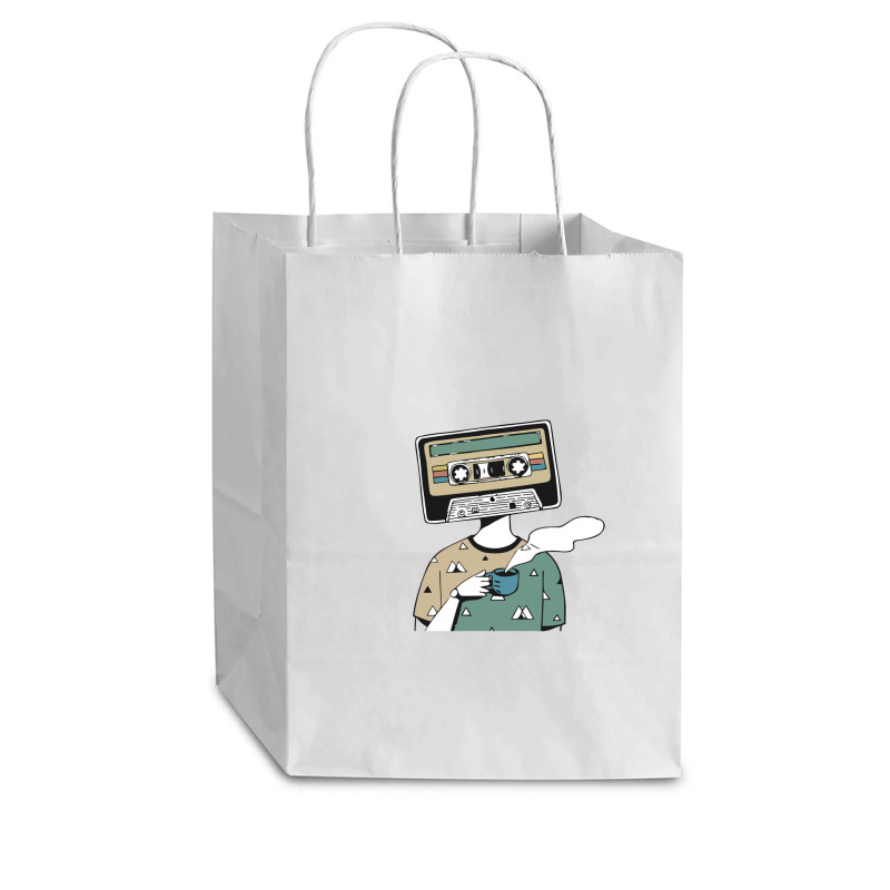 R A D I O H E A D Classic Vintage Cub Paper Bag - 8 X 4 1/2 X 10 1/4 | Artistshot