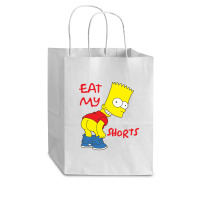 Eat My Shorts Cub Paper Bag - 8 X 4 1/2 X 10 1/4 | Artistshot