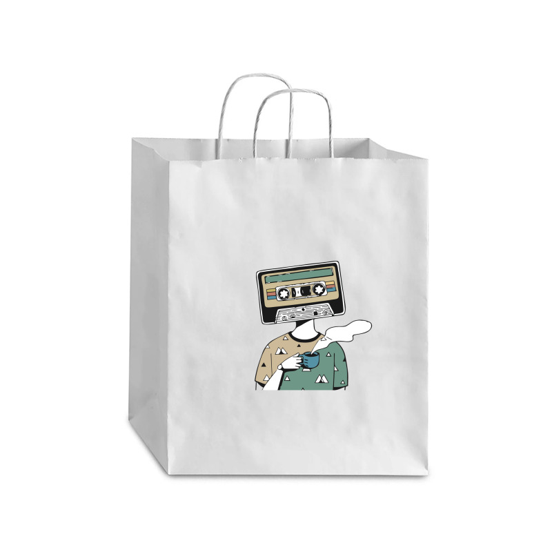 R A D I O H E A D Classic Vintage Debie Paper Bag - 10 X 5 X 13 | Artistshot