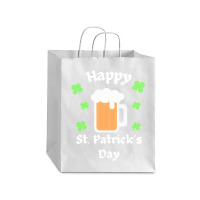 St Patricks Day T  Shirt Happy St Patricks Day Debie Paper Bag - 10 X 5 X 13 | Artistshot