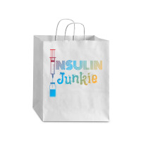 Insulin Junkie I Insulin Diabetics Sugar Patients Pullover Hoodie Debie Paper Bag - 10 X 5 X 13 | Artistshot