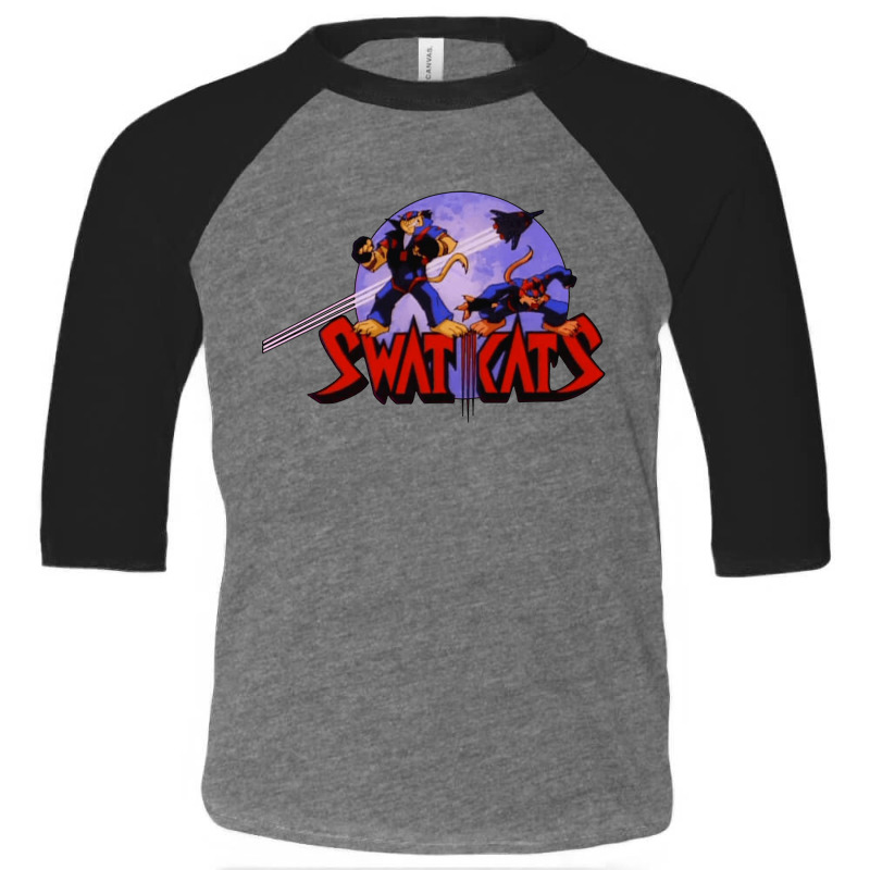 Cartoon Swat Kats Toddler 3/4 Sleeve Tee by ronde | Artistshot