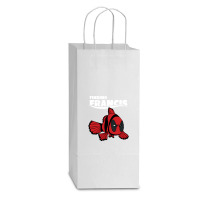 Deadfish Finding Francis Double Wine Paper Bag - 6 1/2 X 3 1/2 X 12 3/8 | Artistshot