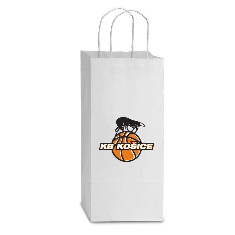 Košice, Action Double Wine Paper Bag - 6 1/2 X 3 1/2 X 12 3/8 | Artistshot