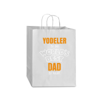 Yodeler By Day Worlds Best Dad By Night Father's Day Gift Mart Paper Bag -13 X 7 X 17 | Artistshot