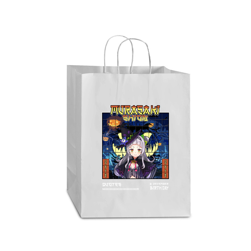 Hololive - Murasaki Shion Mart Paper Bag -13 X 7 X 17 | Artistshot