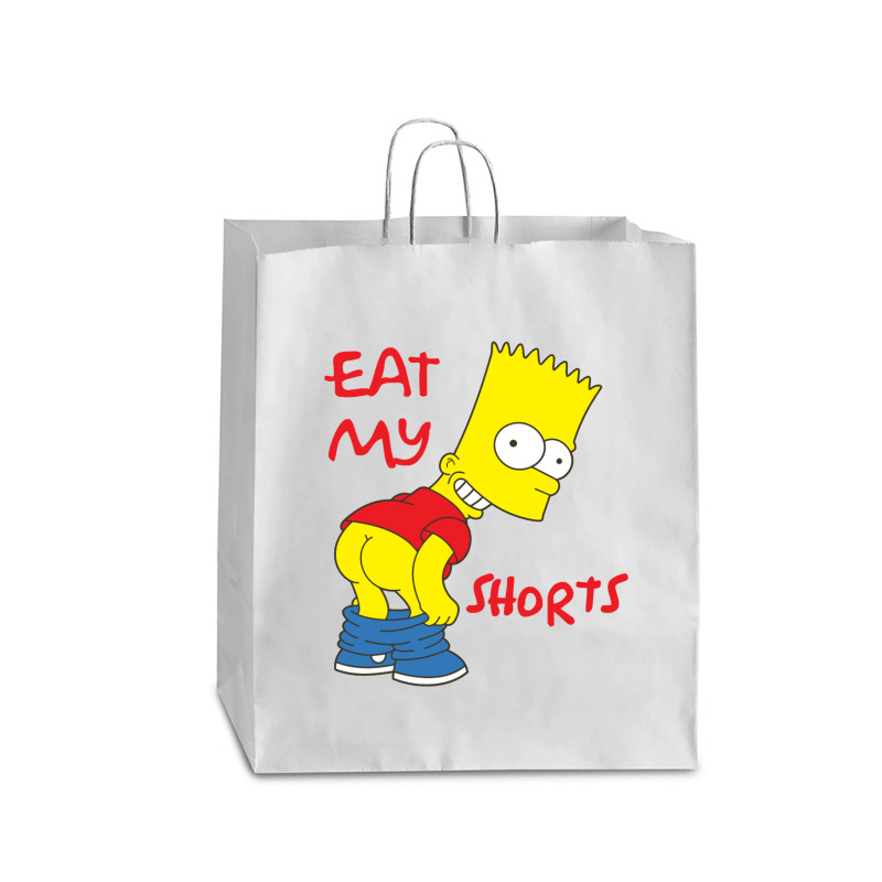 Eat My Shorts Queen Paper Bag - 16 X 6 X 19 1/4 | Artistshot