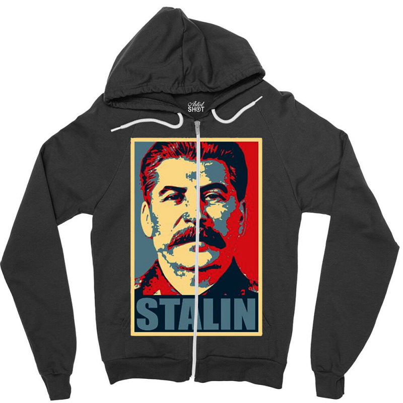 Stalin Hope Essential Zipper Hoodie by Semilir | Artistshot