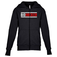 Biohacker Youth Zipper Hoodie | Artistshot