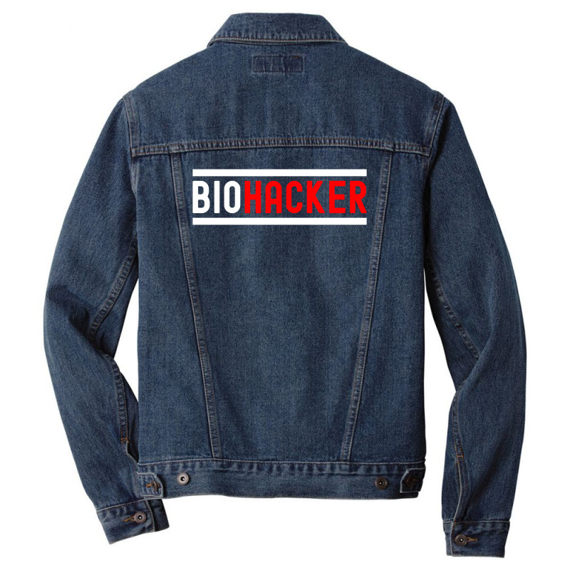 Biohacker Men Denim Jacket | Artistshot