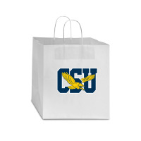 The Coppin State Eagles Star Paper Bag - 13 X 7 X 13 | Artistshot