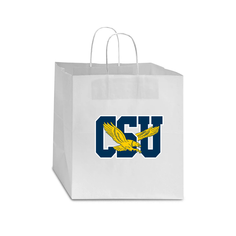 The Coppin State Eagles Star Paper Bag - 13 X 7 X 13 | Artistshot