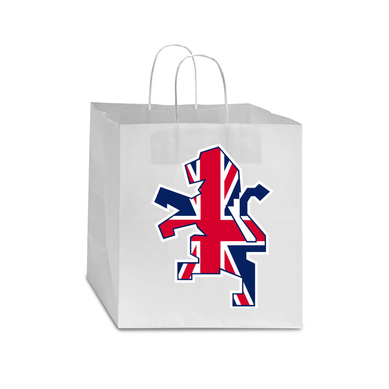 Great Britain Hockey Star Paper Bag - 13 X 7 X 13 | Artistshot