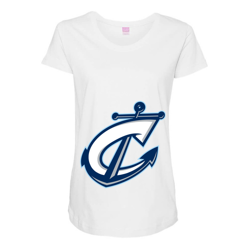 Columbus Clippers 1 Maternity Scoop Neck T-shirt by Baden | Artistshot