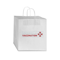 Umbrella Vaccination Star Paper Bag - 13 X 7 X 13 | Artistshot