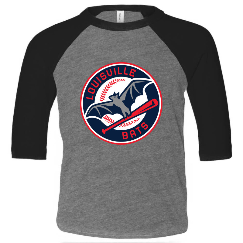 Louisville Bats (1) Toddler 3/4 Sleeve Tee by Baden | Artistshot